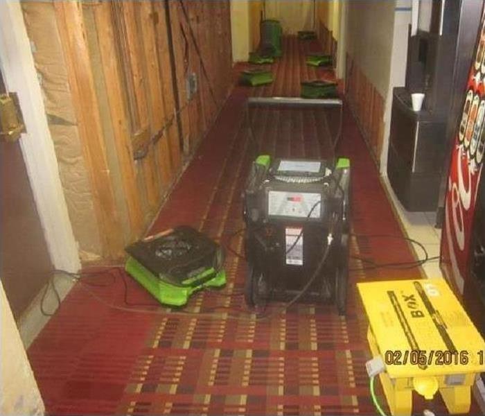 Significant water damage to major hotel